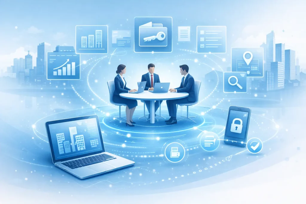 Data rooms virtuelles pour la gestion immobilière